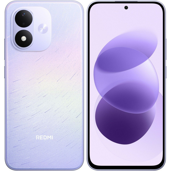 Смартфон Xiaomi REDMI Note 17 8Гб 256Гб Космический фиолетовый 6.99", OLED, 2396*1080, 4*1.9+4*2.9ГГц, 50Мп+0.08, 16Мп, 4G, NFC, 7700 мАч And 16