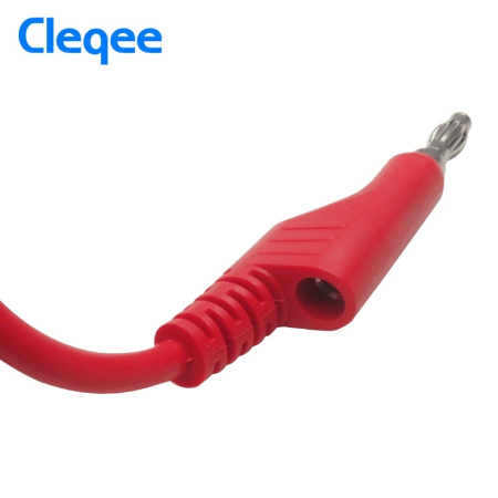 Набор тестовых проводов Cleqee P1036, banana-banana, пара красный+черный