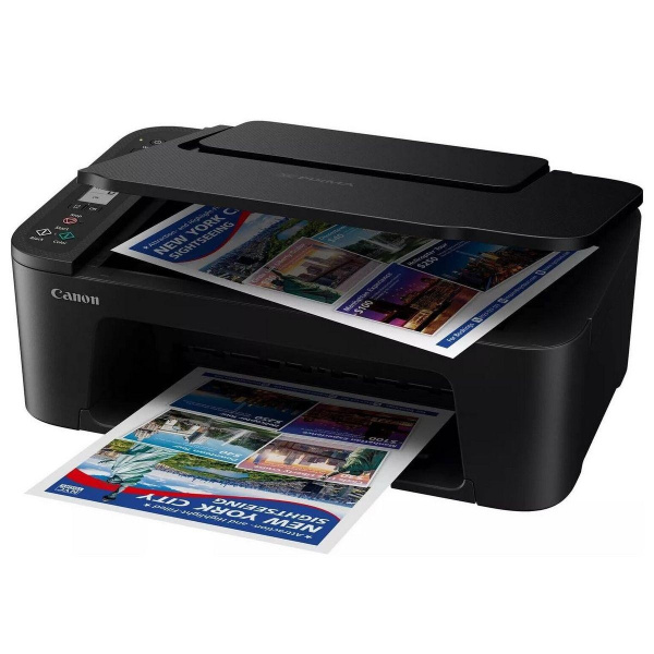 МФУ струйное Canon Pixma TS3640, A4, цветная печать, 4 стр/мин, 4800x1200 dpi, USB/WiFi, чёрный корпус (6670C007(AA))