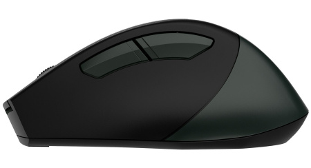 Мышь беспроводная A4Tech Fstyler FB35 оптическая 2000dpi, BT/Radio USB для ноутбука черный/зеленый