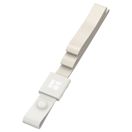 Лента для бейджа BERLINGO "ID 200" 45см, клипса, светло-серый PDk_01011