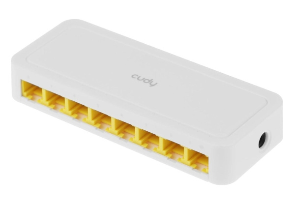 Коммутатор CUDY FS108D 8-ports 100 Мбит/сек белый