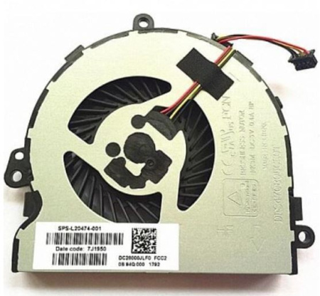 Кулер для HP 15-db 15-da p/n: L20474-001 DC28000JFL0 FCC2
