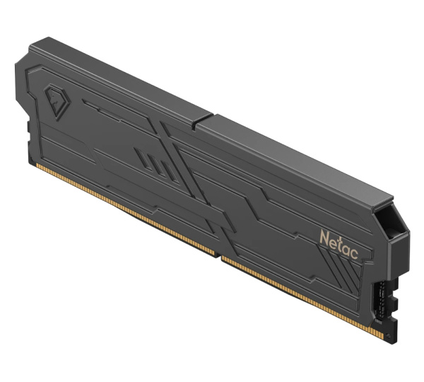 Модуль памяти DIMM DDR4 16Гб 3200МГц Netac Shadow III Black (NTSHD4P32SP-16K) CL16 (радиатор)