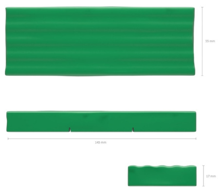 Пластилин 150гр. ErichKrause классический, зеленый (46457)