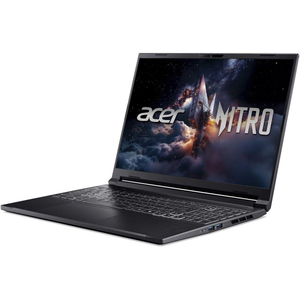 Ноутбук Acer Nitro V 16S ANV16S-71-57UH Core 5 210H 16Gb SSD1Tb NVIDIA GeForce RTX 5060 8Gb 16" IPS WQXGA (2560x1600) без ОС black WiFi BT Cam (NH.U28CD.005)