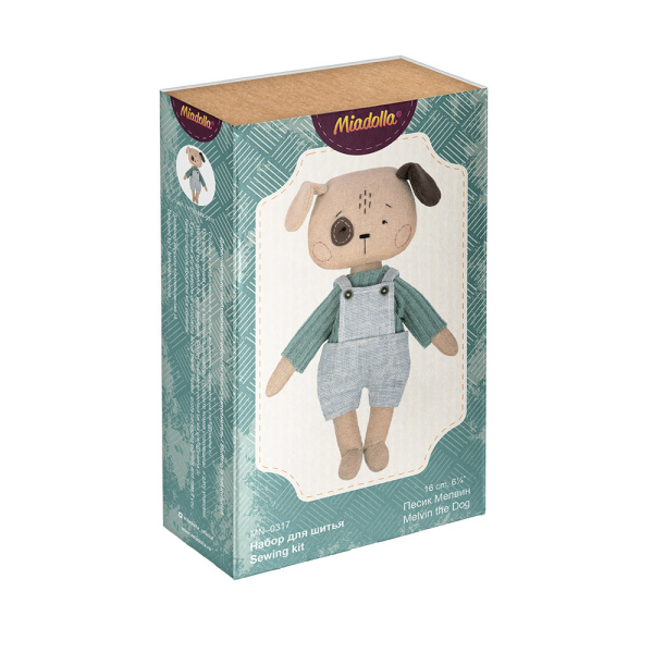 Набор для шитья "Miadolla" MN-0317 Песик Мелвин