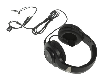 Игровая гарнитура A4Tech Bloody G220 мониторные кабель 2м, Black