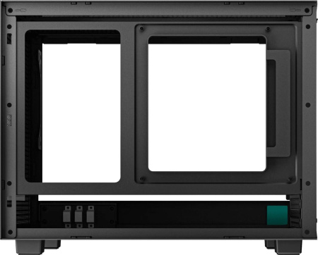 Корпус MINI-ITX Б_БП Deepcool CH160 (2*USB3.0,Type-C,Audio,TG,черный,ручка)