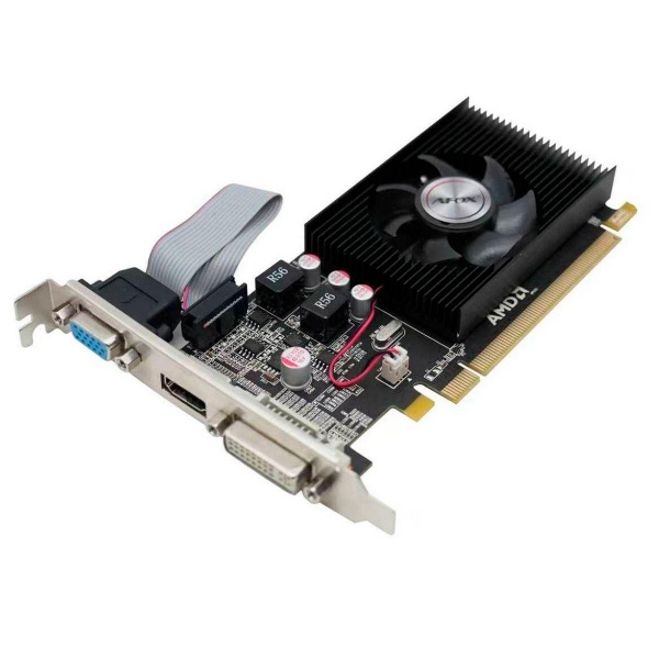 Видеокарта Afox R5 230 1GB DDR3 64bit DVI HDMI VGA 1FAN LP RTL