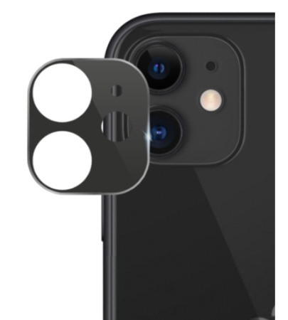 Защитное стекло для для камеры Apple iPhone 11 Camera Glass Deppa (62618) серый космос