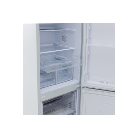 Холодильник Бирюса 6132 White, 2 камеры, 330/245/85л, 60x62.5x180, класс A, автоматическое 