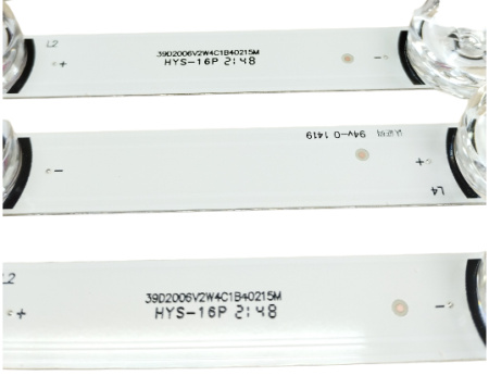 Подсветка матрицы 39" lnnotek DRT 3.0 39"A/B 4+4шт, 8+8LED, 404+402, LG 39LB5000 39LB6000