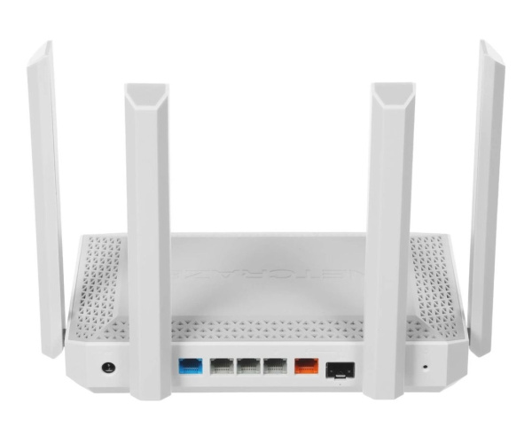Маршрутизатор Netcraze Giga (NC-1012) AX3000 802.11n/ac/ax 574+2402_Mbps 2.4 /5/6 Ггц 5xLAN_1000_Mbps,2x USB,SFP