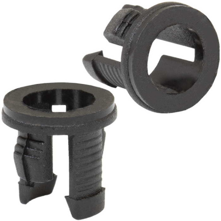 держатель светодиода 5мм, в корпус, защёлки, пластик, Ruichi TM 5mm