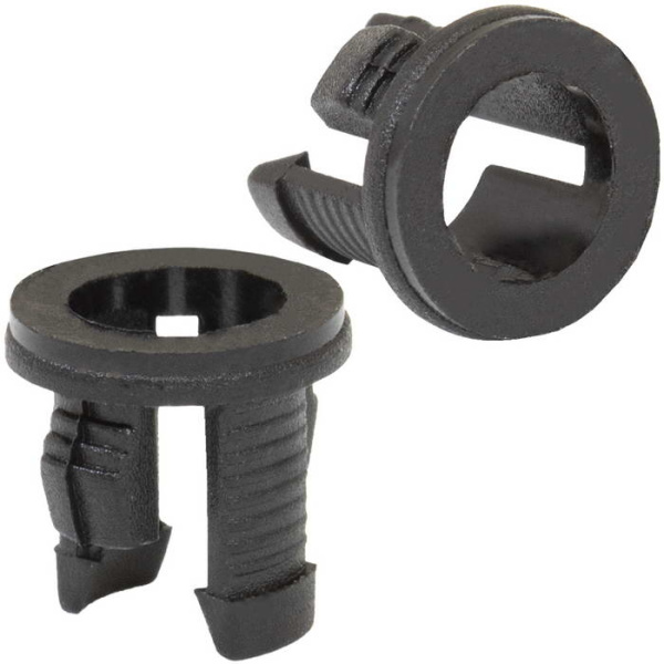 держатель светодиода 5мм, в корпус, защёлки, пластик, Ruichi TM 5mm