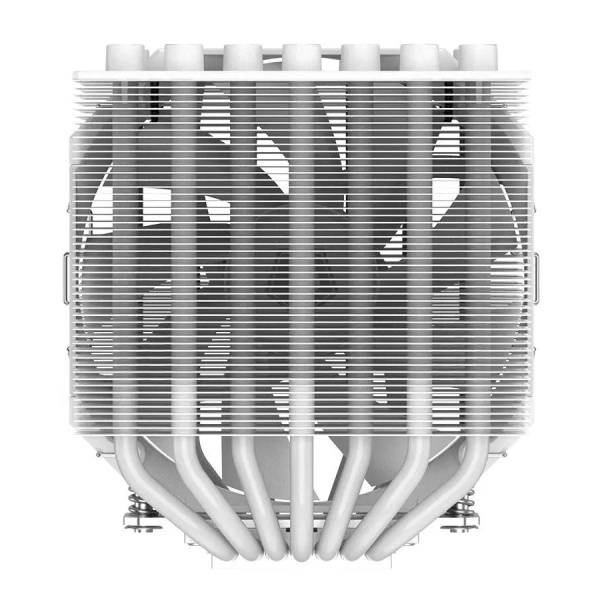 Кулер S115x/1200/1700/AMx ID-Cooling SE-207 XT SLIM SNOW (220W/120mm/700-1800rpm/7 тепл.трубок/высота 135мм!/белый)