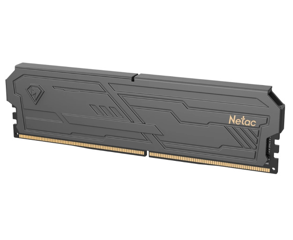 Модуль памяти DIMM DDR4 16Гб 3200МГц Netac Shadow III Black (NTSHD4P32SP-16K) CL16 (радиатор)