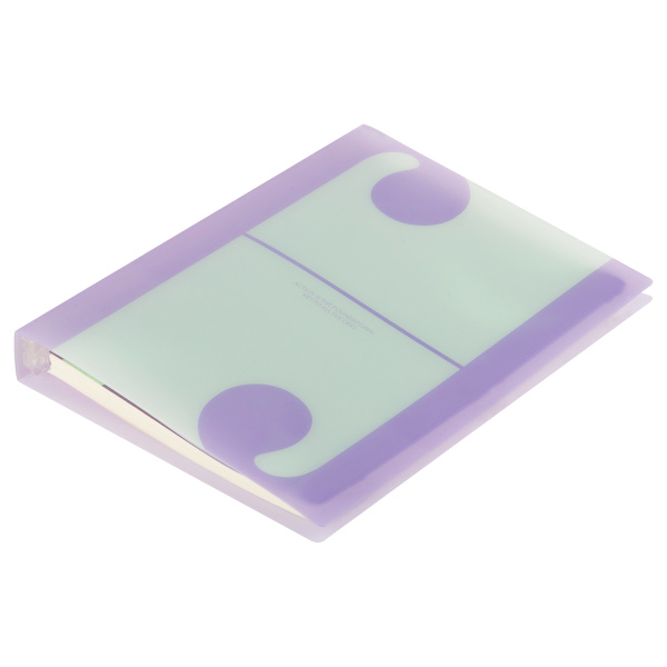 Тетрадь на кольцах 80л. "Letter symbol" пласт. обложка Greenwich Line (Nrp80A5_38621)