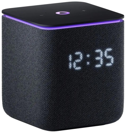 Умная колонка Яндекс Станция Миди с Zigbee 24Вт YNDX00054BLK Черный