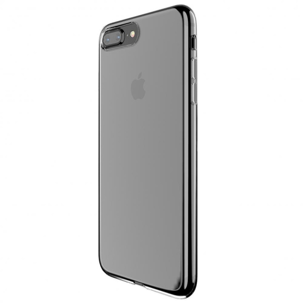 Чехол силиконовый для iPhone 7/8 Plus Dotfes G04 Ultra Slim TPU Case trans-black