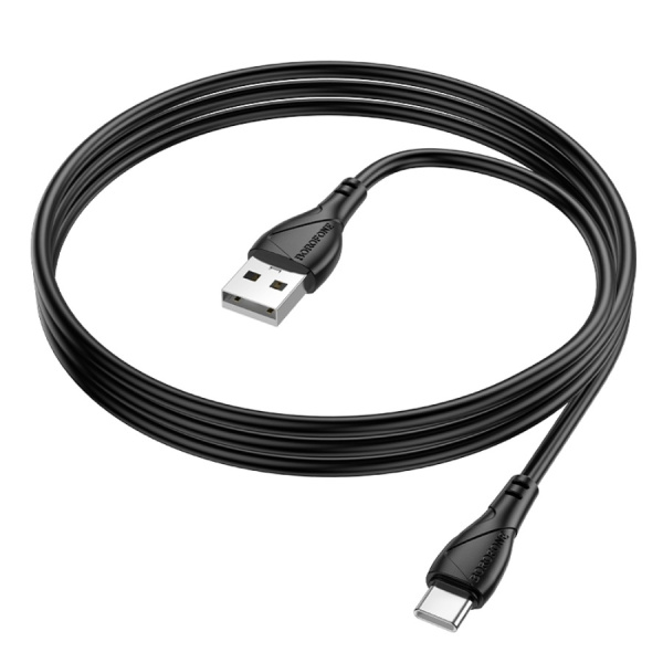 Кабель USB Type-C (m) - USB(m) BOROFONE BX121, 1м, 3.0A, черный