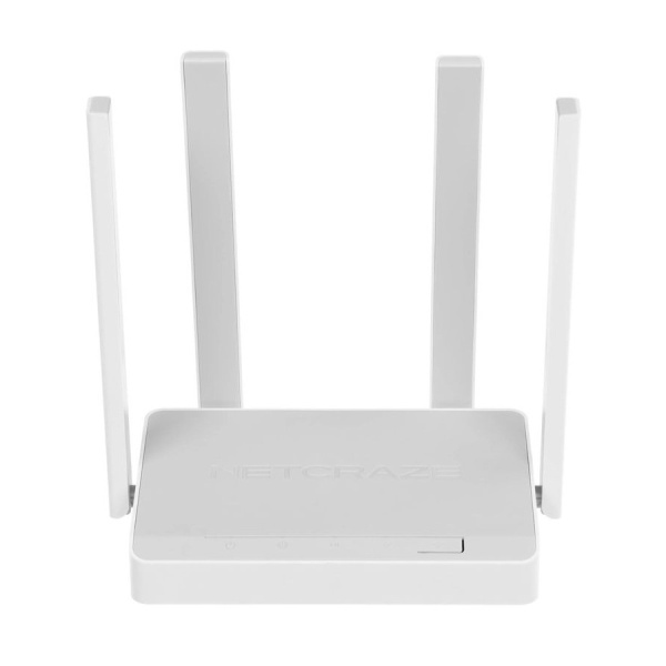Маршрутизатор Netcraze Speedster (NC-3013) AC1200 802.11n/ac 1167_Mbps 2.4 /5 Ггц 4xLANx1000_Mbps