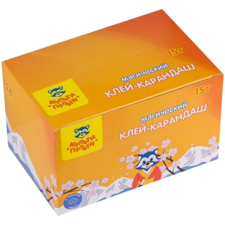 Клей-карандаш Мульти-Пульти 15гр. "Енот в Японии", с цветным индикатором GS_13355 Клей-карандаш Мульти-Пульти 15гр. "Енот в Японии", с цветным индикатором GS_13355