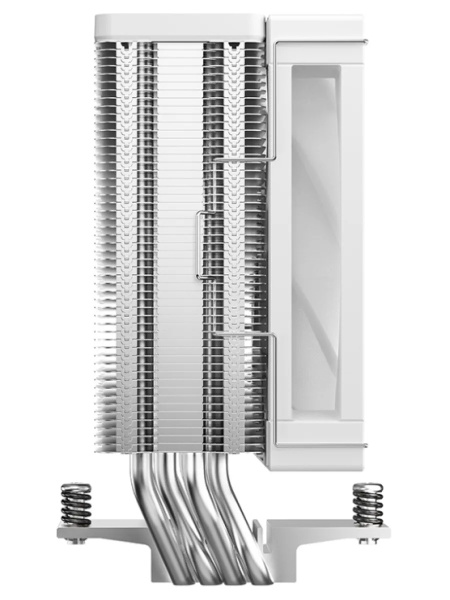 Кулер S115х/1200/1700/1851/AMx Deepcool AG400 G2 WH ARGB (230W/120mm/500-2200rpm/ARGB/4 тепл.трубки,белый)