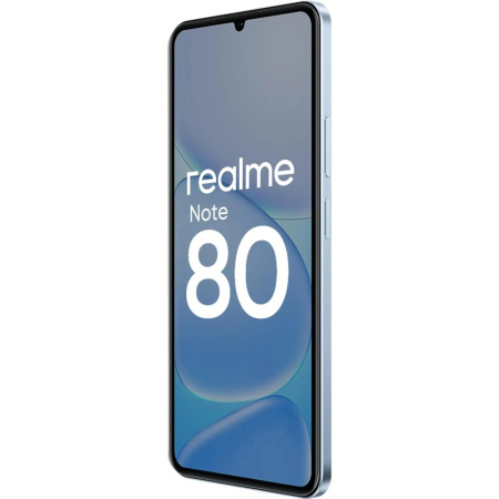 Смартфон Realme RMX5388 Note 80 64Gb 4Gb голубой моноблок 3G 4G 6.74" 720x1600 Android 14 32Mpix 802.11 a/b/g/n/ac NFC GPS GSM900/1800 GSM1900