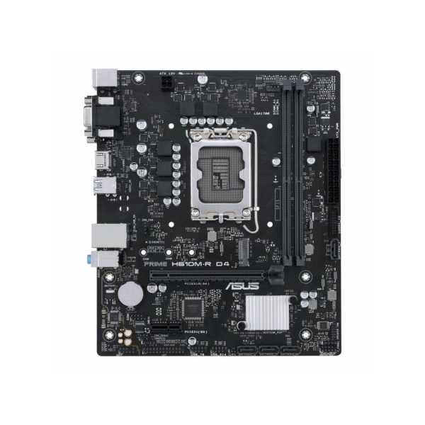 Мат.плата S1700 H610 Asus PRIME H610M-R D4-SI (mATX,2DDR4,M.2,4SATA3,VGA,DVI,HDMI,PC3200)