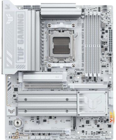 Материнская плата Asus TUF GAMING X870-PRO WIFI7 W NEO Socket AM5 AMD X870 4xDDR5 ATX AC`97 8ch(7.1) 5Gigabit RAID+HDMI