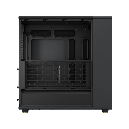 Корпус без блока питания/ Case Fractal Design North XL, Full-Tower, 3x140mm, 2xUSB-A 3.0 + 1xUSB 3.2 Type-C E-ATX, ATX, mATX, mITX Wood panel Charcoal Black