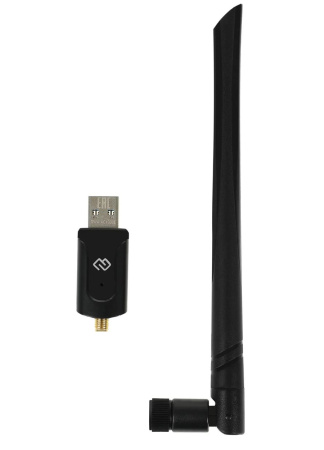 Адаптер WI-FI USB Digma DWA-AC1300E AC1300 867+400_Mbps 802.11n/ac 2.4/5 ГГц