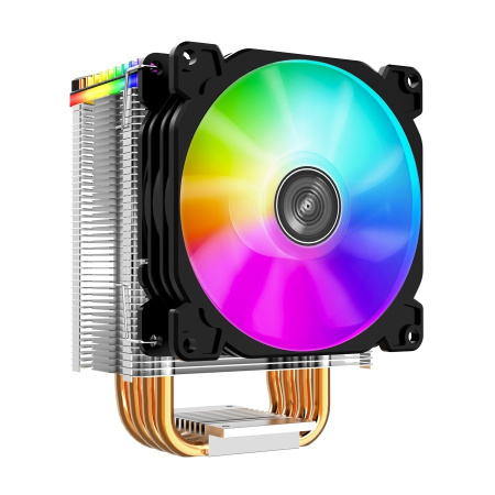 Кулер S115х/1200/1700/AMx Jonsbo CR-1400 ARGB Black (160W/92mm/900-2300rpm/ARGB)