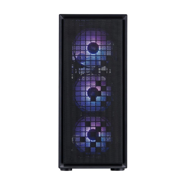 Корпус ATX Б_БП 1STPLAYER Go6 ARGB Black (USB3.0,Audio,TG,черный,4х120мм ARGB)[Go6-BK-4F7]