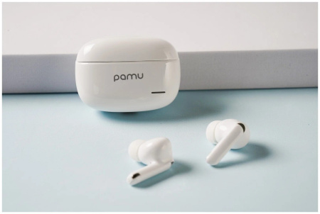 Гарнитура TWS Padmate PaMu S29, Bt5.2, шумоподавление, Белый