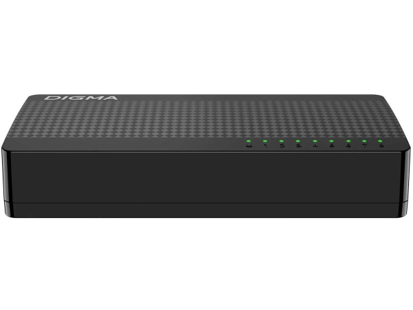 Коммутатор Digma DSW-108GE (DSW-108GEV2) 8-ports 10\100\1000_Mbps