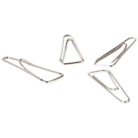 Скрепки 32мм. BERLINGO 100шт., треугольные (BK3210n)