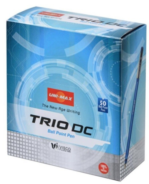 Ручка шариковая Unimax Trio DC tinted 0,7мм. масл. основа (722465)