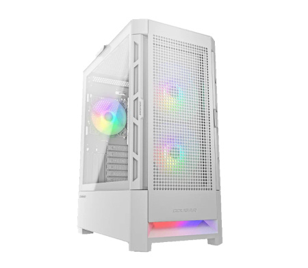 Корпус ATX Б_БП  Cougar Airface RGB White (USB, Audio, 2x140mm, 1x120mm ARGB Fan Hub,белый) [Airface