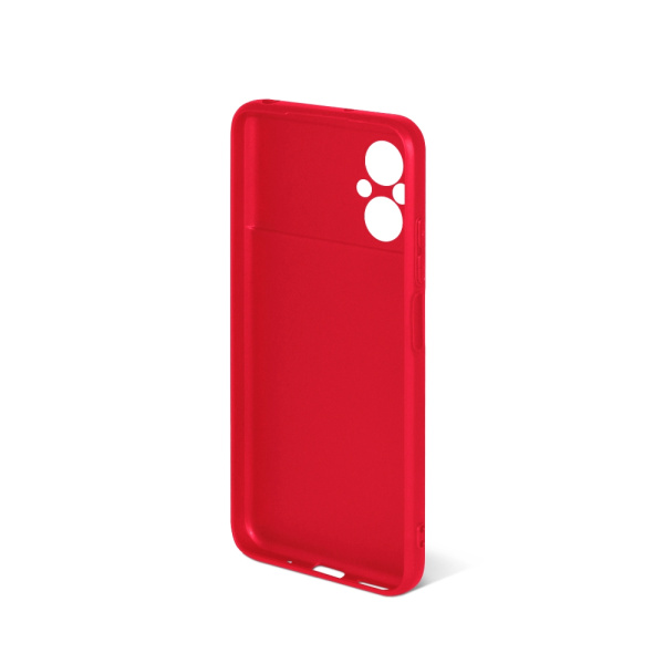Чехол силиконовый для Poco M5 DF poCase-11 (red)
