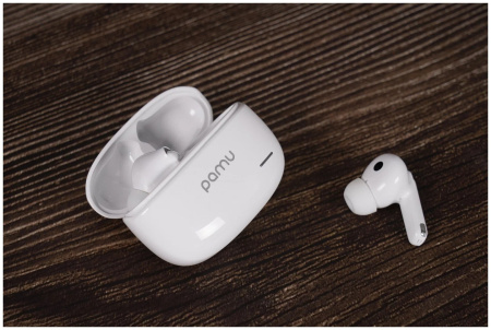 Гарнитура TWS Padmate PaMu S29, Bt5.2, шумоподавление, Белый