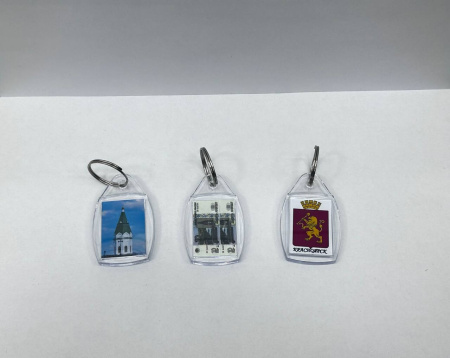 Брелок сувенирный "Красноярск" 35х58