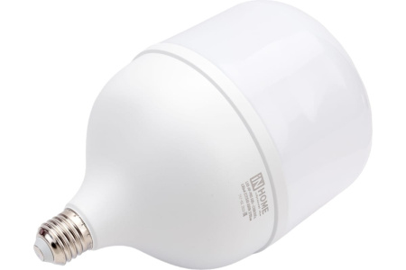 Лампа светодиодная E27 60Вт 6500K 5700лм с адаптером E40 IN Home 4690612031132