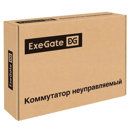 Коммутатор ExeGate EDGS-1024D 24 port 10\100\1000_Mbps  металлический корпус