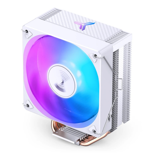 Кулер S115х/1200/1700/AMx Jonsbo CR-1000E White (210W/120mm/600-1500rpm/LED/4 тепловые трубки/белый)
