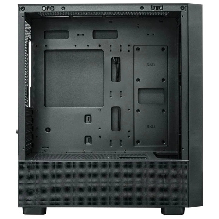 Корпус mATX Б_БП XASTRA A411M 4ARGB-FG Black (USB3.0,Audio,TG,черный,Mesh,4х120мм FRGB,CPU Cooler до 165мм, VGA до 340мм)