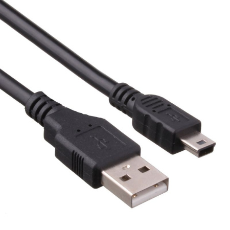 Кабель USB2.0 USB(m)-MiniUSB(m)  1.8м ExeGate (EX-CC-USB2-AMminiBM5P-1.8), черный