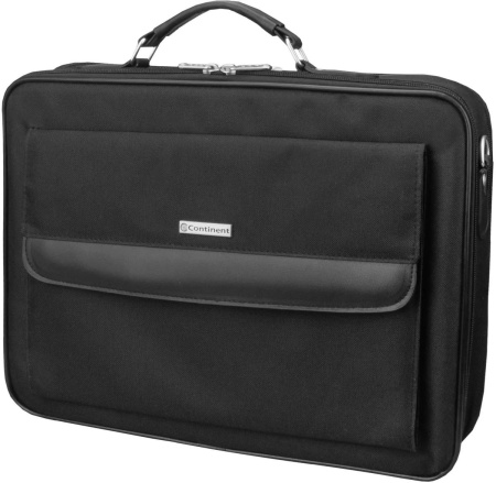 Сумка_для_ноутбука 15.6" CONTINENT CC-115 черный нейлон/полиэстер